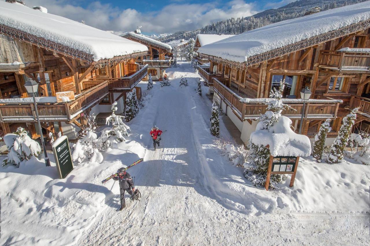 Les Loges Blanches Hotel Megève Eksteriør billede