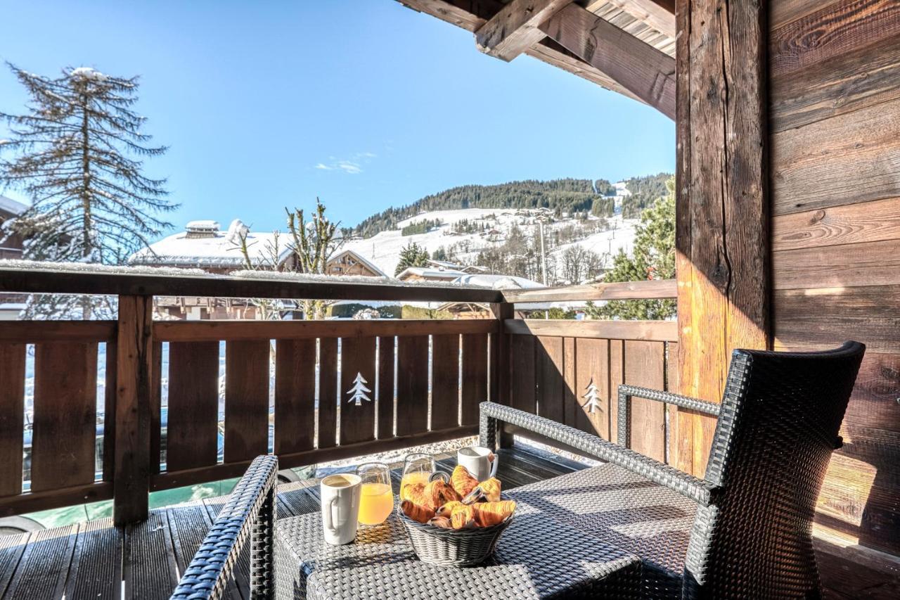 Les Loges Blanches Hotel Megève Eksteriør billede