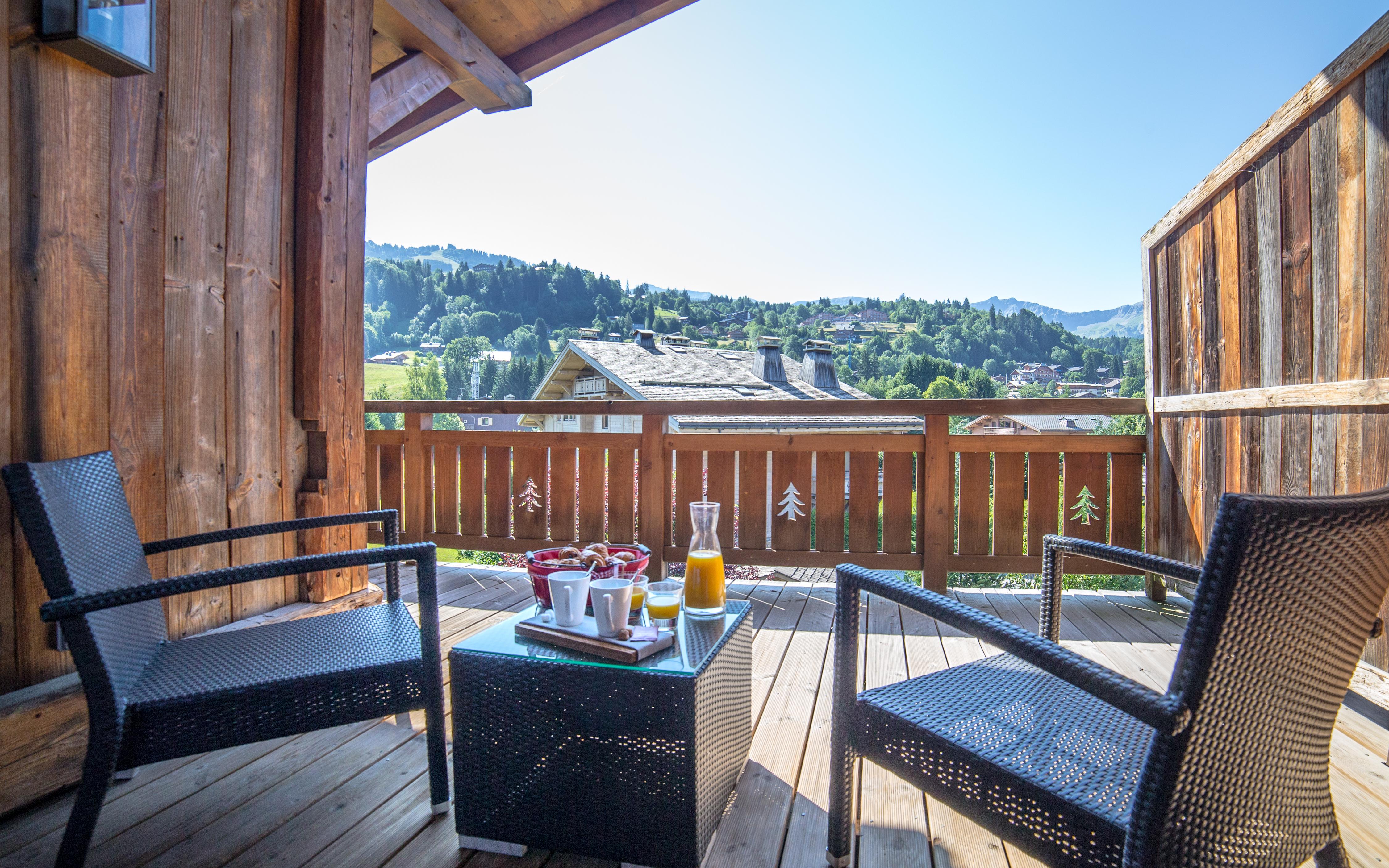 Les Loges Blanches Hotel Megève Eksteriør billede