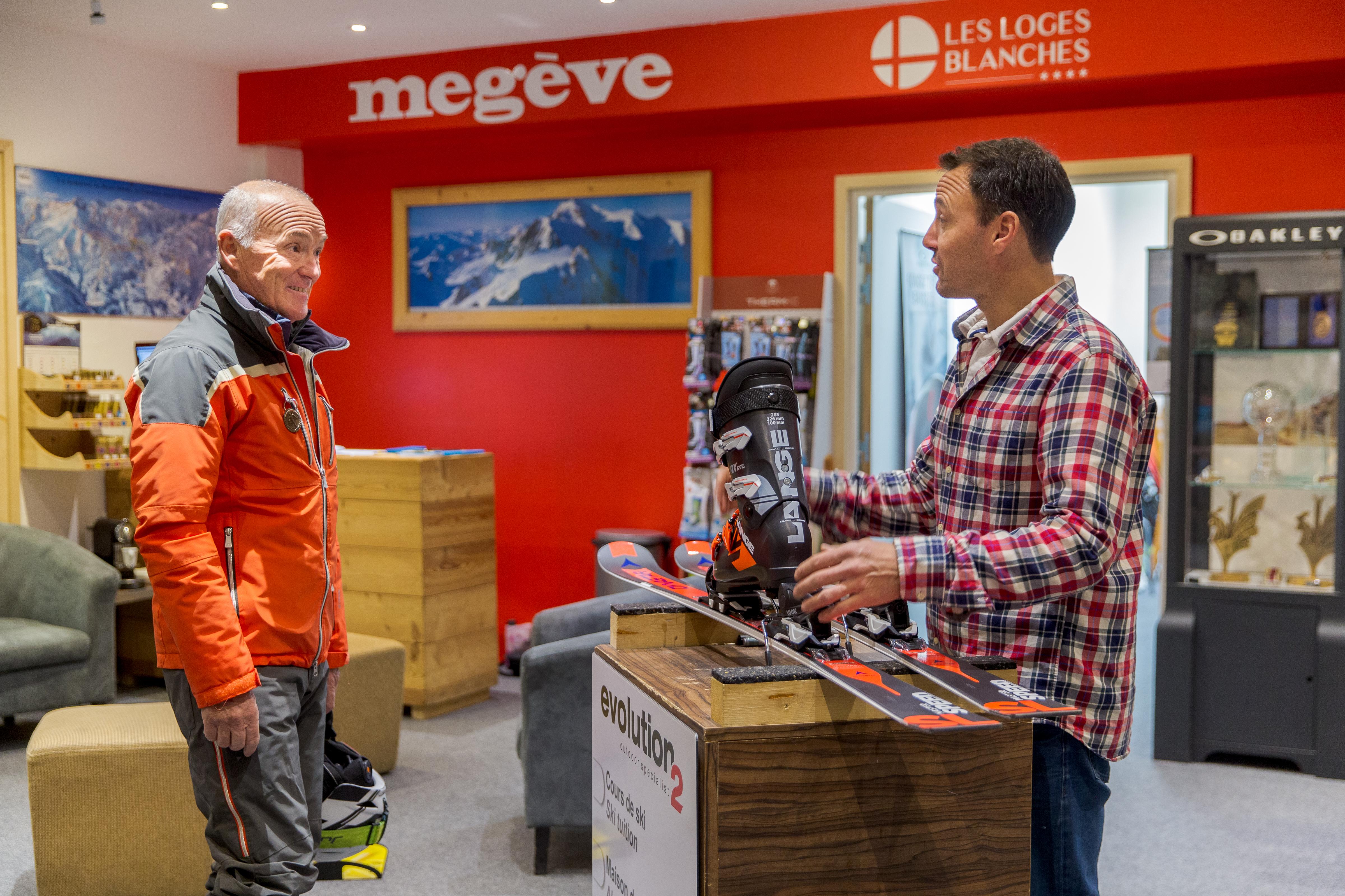 Les Loges Blanches Hotel Megève Eksteriør billede