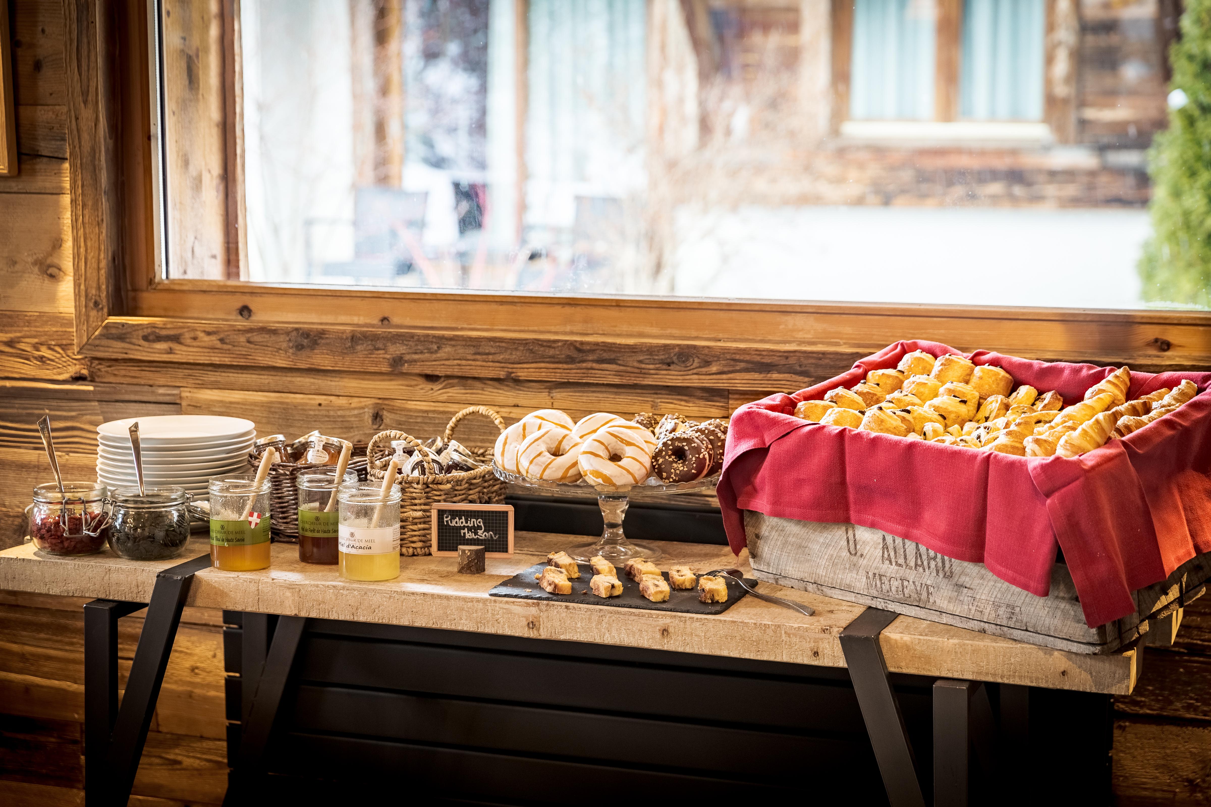 Les Loges Blanches Hotel Megève Eksteriør billede