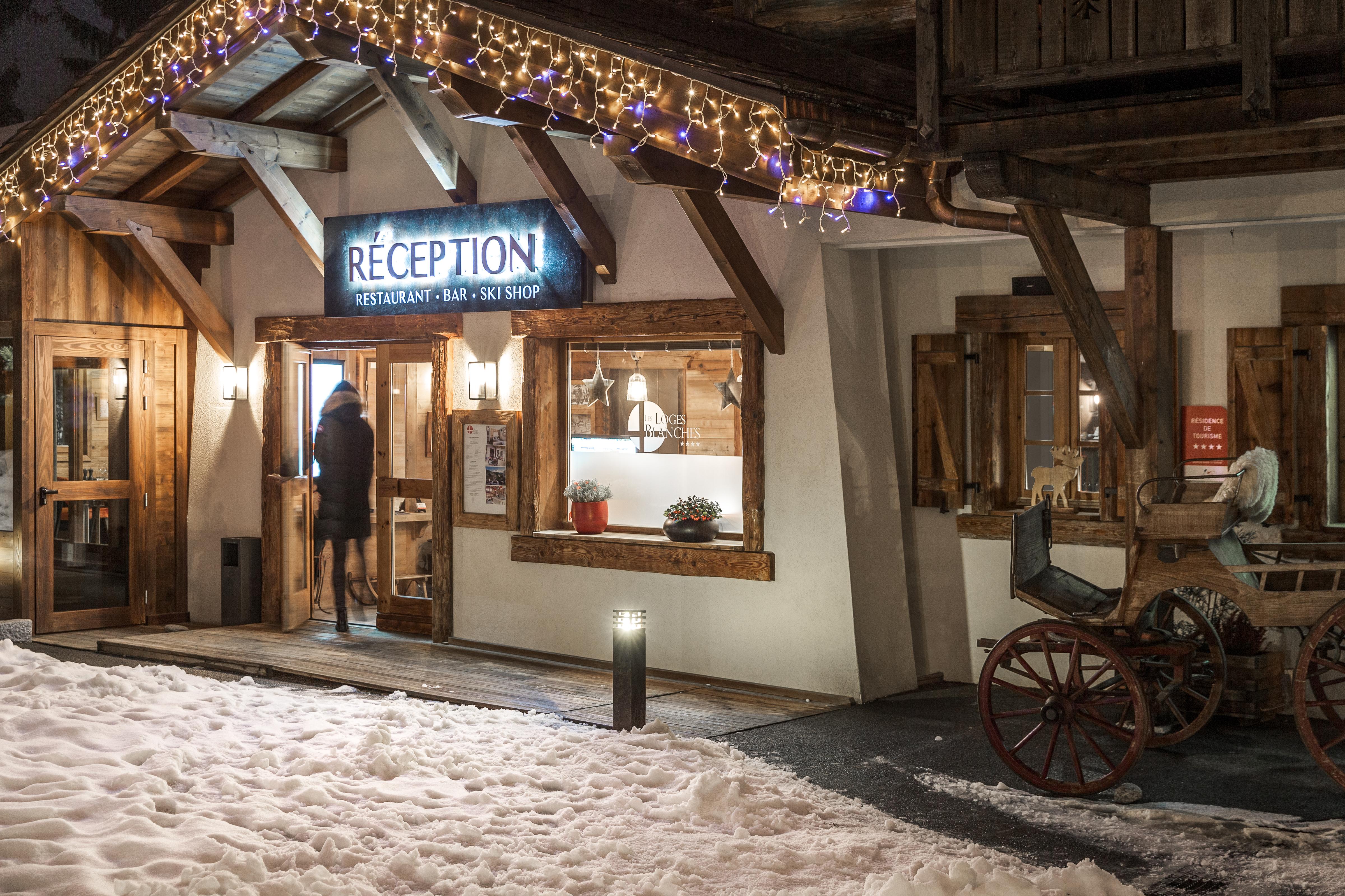 Les Loges Blanches Hotel Megève Eksteriør billede